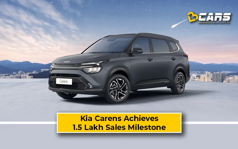 Kia Carens Sales Milestone