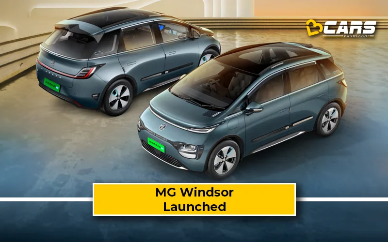 2024 MG Windsor EV Launched At Rs. 9.99 Lakh*