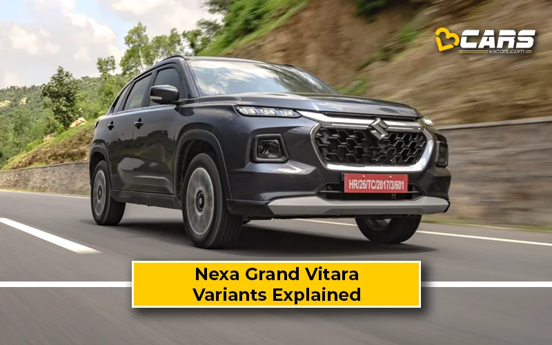 Maruti Suzuki Grand Vitara Petrol Variants Explained