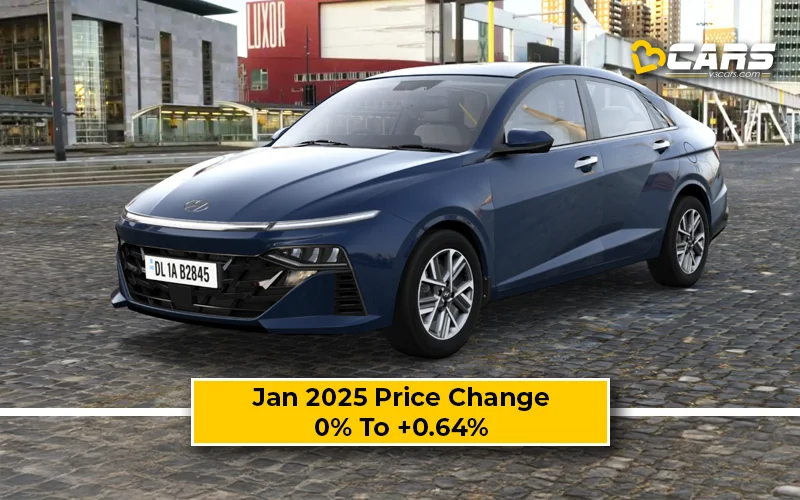 January 2025 Hyundai Verna Price Change — Hiked By Up To 7k