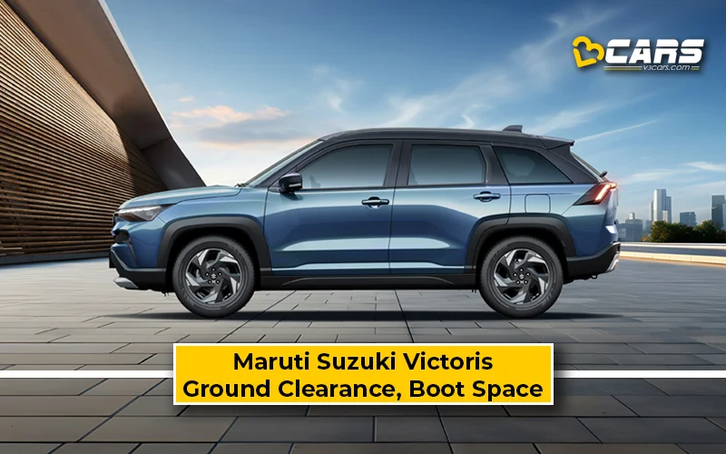 Maruti Suzuki Victoris Ground Clearance & Boot Space Revealed