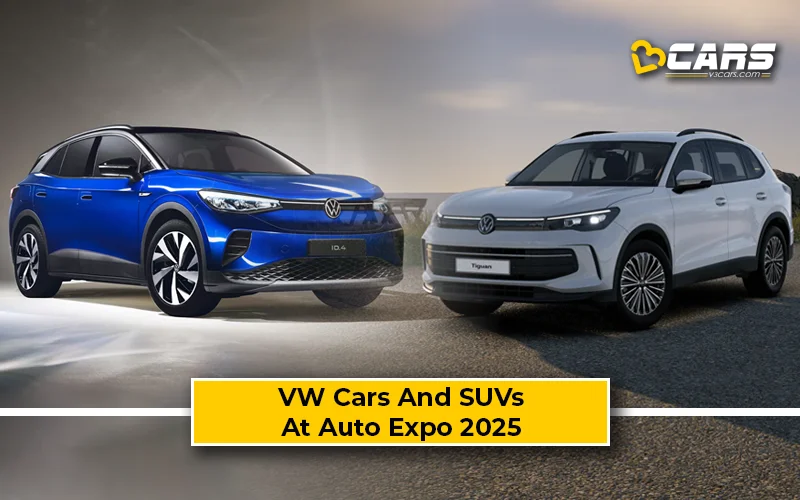 All New Volkswagen Cars And SUVs At Auto Expo 2025