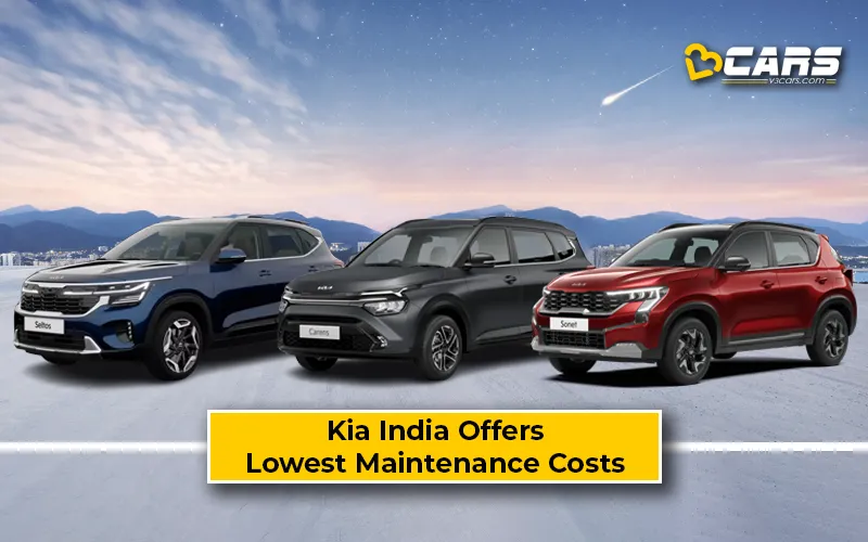Kia Offers Lowest Maintenance Costs with Seltos, Carens And Sonet (Press Release)