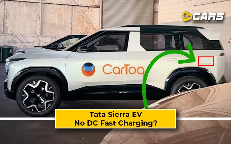 2025 Tata Sierra EV — Only Slow AC Charging! No DC Fast Charging Port?