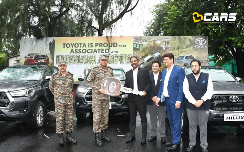 indian army satisfied toyota hilux