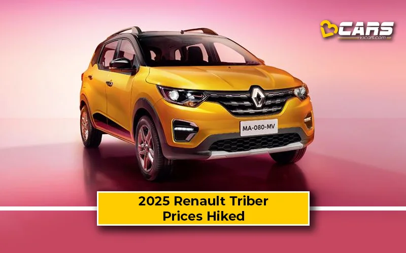 2025 Renault Triber Gets A Price Hike And A Feature Revision