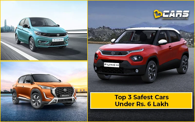 Safest Cars Under Rs. 6 Lakh