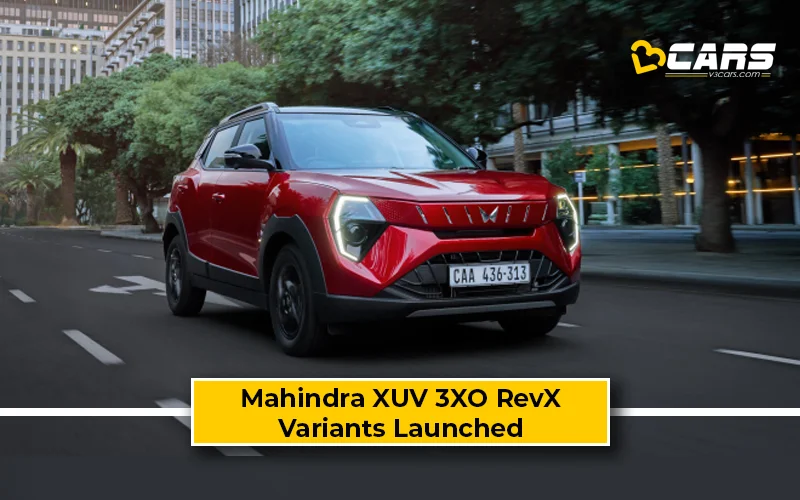 2025 Mahindra XUV 3XO RevX Variants Launched – All You Need To Know