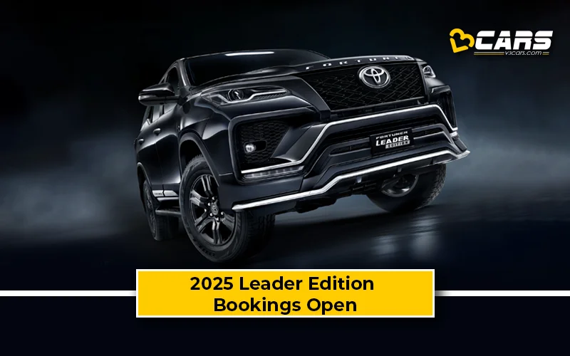 2025 Toyota Fortuner Leader Edition Launched