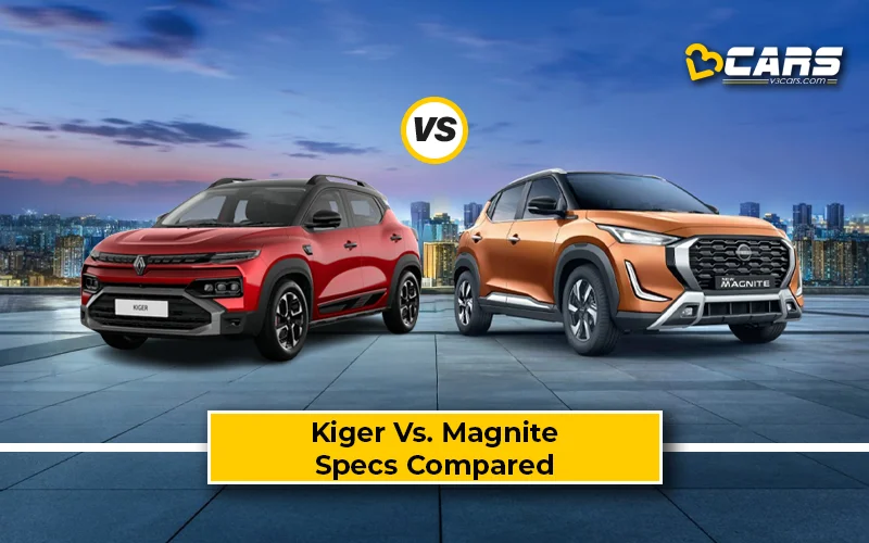 2025 Renault Kiger Vs. Nissan Magnite: Specifications Compared