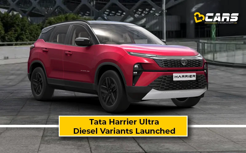 Tata Harrier Ultra Diesel Launched At Rs. 23.85 Lakh