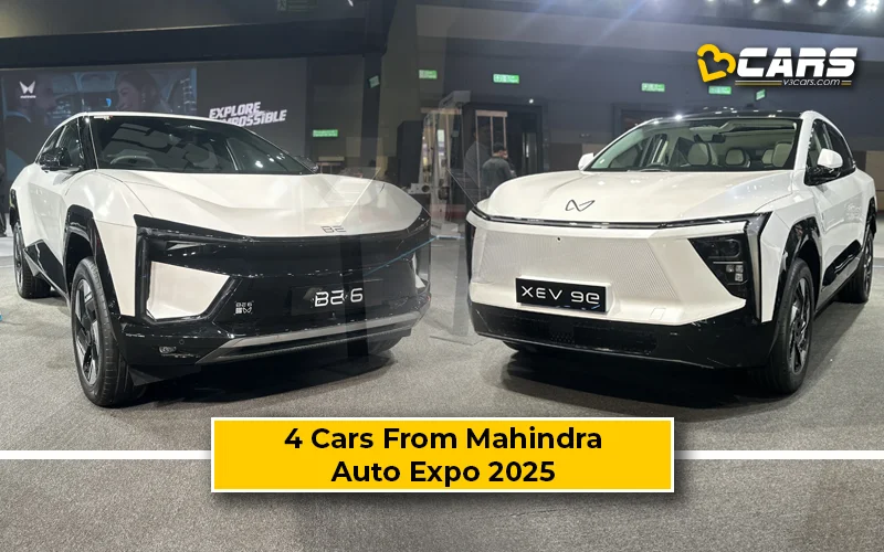 All New Mahindra Cars And SUVs At Auto Expo 2025