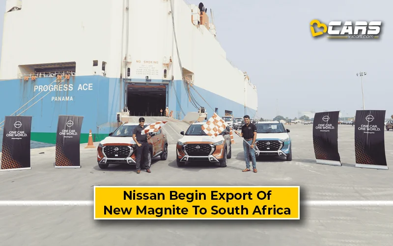 Nissan India Begin Export Of New Magnite SUV To South Africa