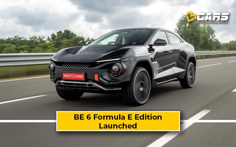 Mahindra BE-6 Formula E Edition Launched