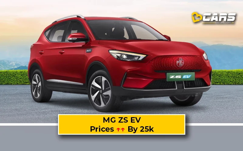 MG ZS EV Prices Hiked