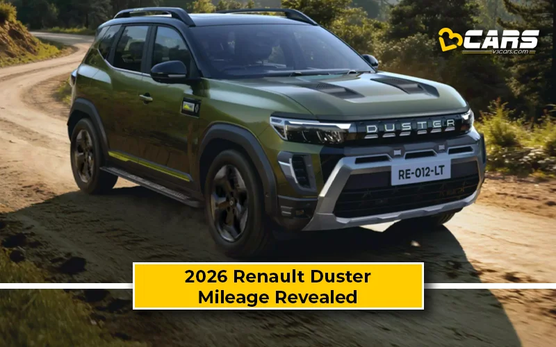 2026 Renault Duster Turbo Petrol Mileage Revealed