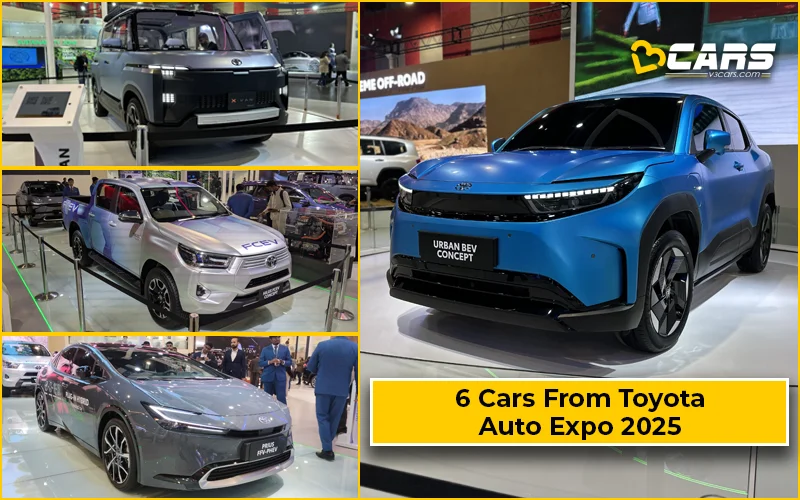 Toyota Cars At Mobility Expo 2025