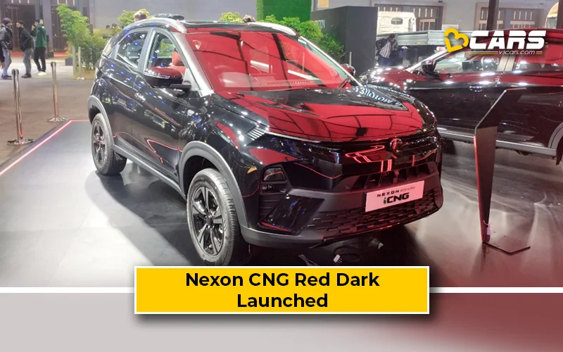 Tata Nexon CNG Red Dark Edition Launched At Rs. 12.70 Lakh