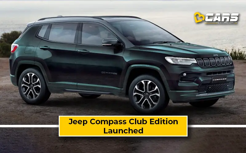 Jeep Compass Club Edition Launched Priced At Rs. 21 Lakh