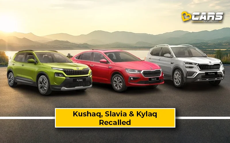 Skoda Kushaq, Slavia, Kylaq Recalled Again Over Seatbelt Issue