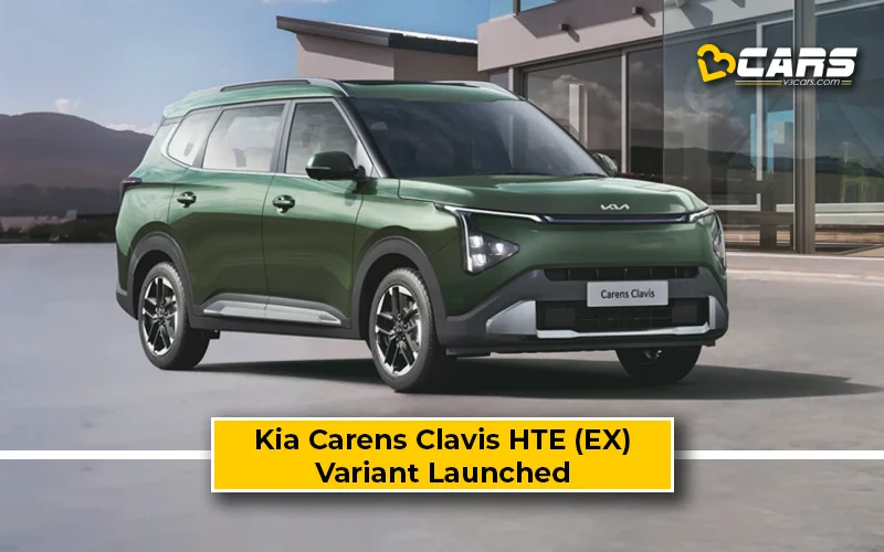 2026 Kia Carens Clavis HTE (EX) Variant Launched At Rs. 12.55 Lakh