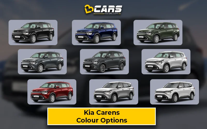 Kia Carens Exterior Colour Options