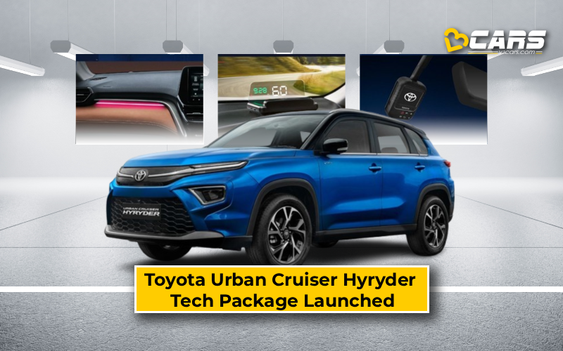 Toyota Urban Cruiser Hyryder Tech Package Launched