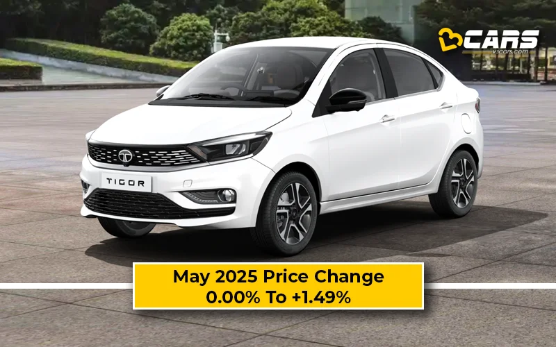 Tata Tigor 2025 Price Change — Hiked By Up To 10k