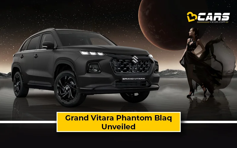 Maruti Nexa Unveil 2025 Grand Vitara Phantom Blaq Edition