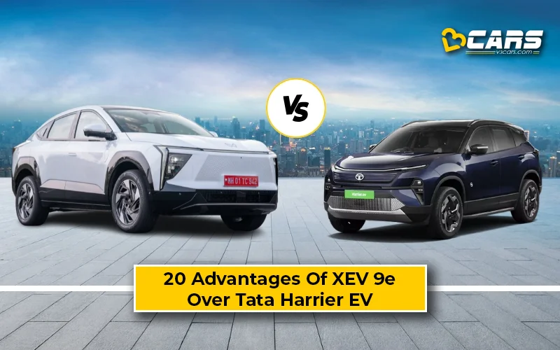 20 Features Mahindra XEV 9e Gets But Tata Harrier EV Doesn’t
