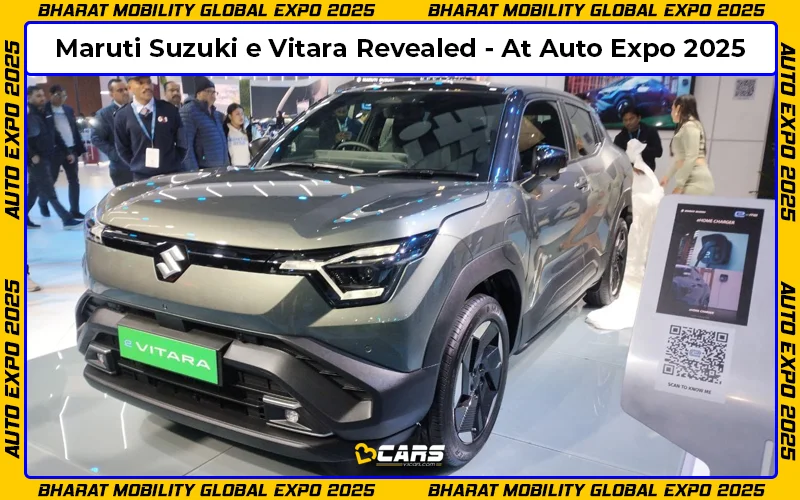 Auto Expo 2025: Maruti Suzuki e Vitara Revealed Ahead Of Launch