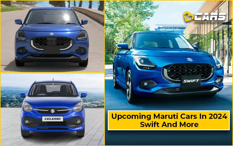 Maruti Suzuki Upcoming Cars, SUVs And EVs In 2024