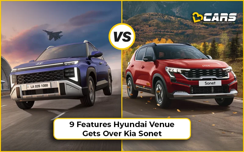 9 Features 2026 Hyundai Venue Gets Over Kia Sonet