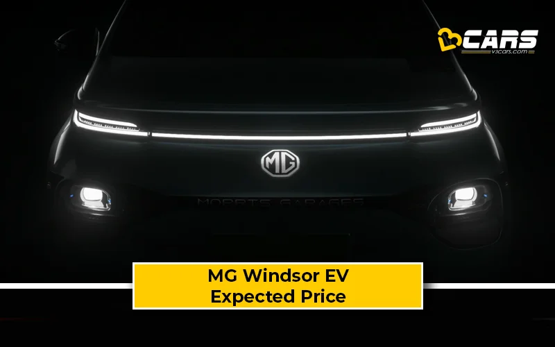 2024 MG Windsor EV (Electric Crossover) Expected Price — With Logic