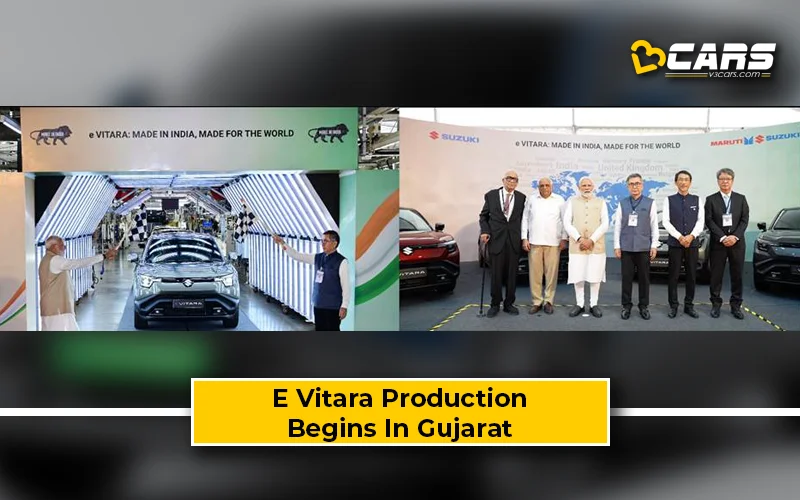 Maruti Suzuki e Vitara Production Commences At Gujarat Plant