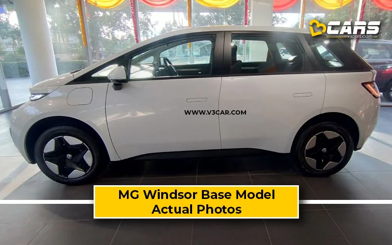 MG Windsor EV Base Variant Images Of Interior, Exterior