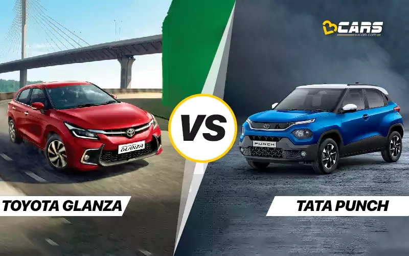Toyota Glanza Vs Tata Punch