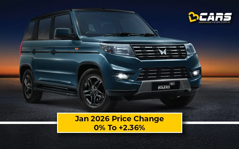 Exclusive: Mahindra Bolero Neo 2026 Jan Price Change — Hiked Up To 20k