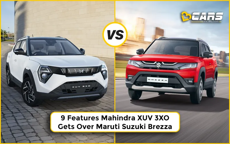 9 Features New Mahindra XUV 3XO Gets Over Maruti Suzuki Brezza