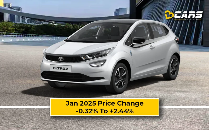 Tata Altroz 2025 Price Change — Hiked By Up To 20k