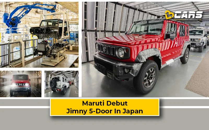 Maruti Launch Jimny 5-Door In Japan