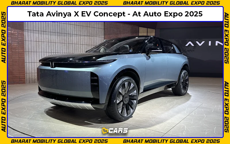 Mobility Expo 2025: Updated Tata Avinya X Concept Showcased