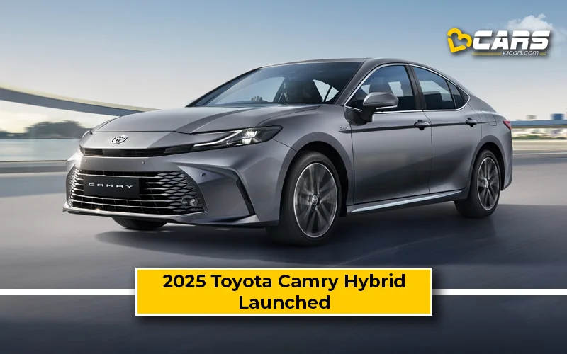 2025 Toyota Camry Hybrid Launched At Rs. 48 Lakh