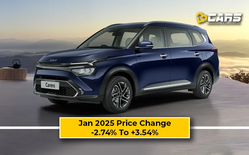 January 2025 Kia Carens Price Change — Hiked By Up To 65k