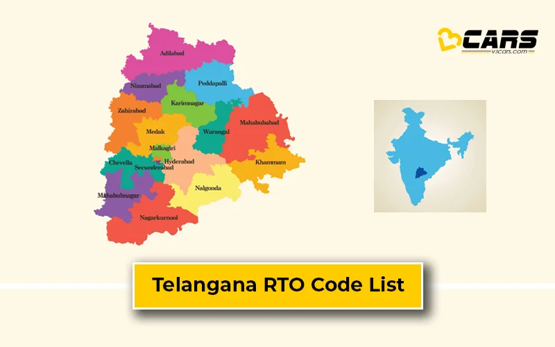 Telangana RTO Codes List - 2024 Updated TS RTO City Codes