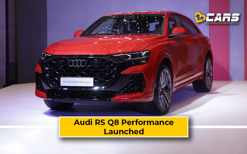 2025 Audi RS Q8 Performance SUV Launched At Rs. 2.49 Crore