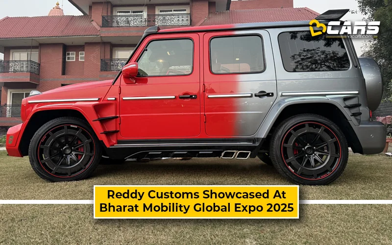 Reddy Customs Showcased At Bharat Mobility Global Expo 2025