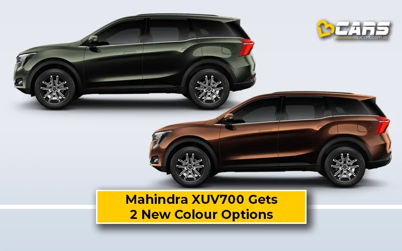 Mahindra XUV700 Gets 2 New Colours As Part Of Its 2 Lakh Sales Milestone Celebration