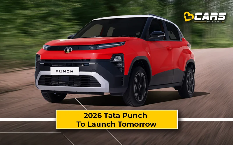 2026 Tata Punch Facelift To Launch Tomorrow