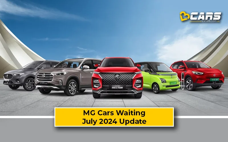MG Cars Waiting Period